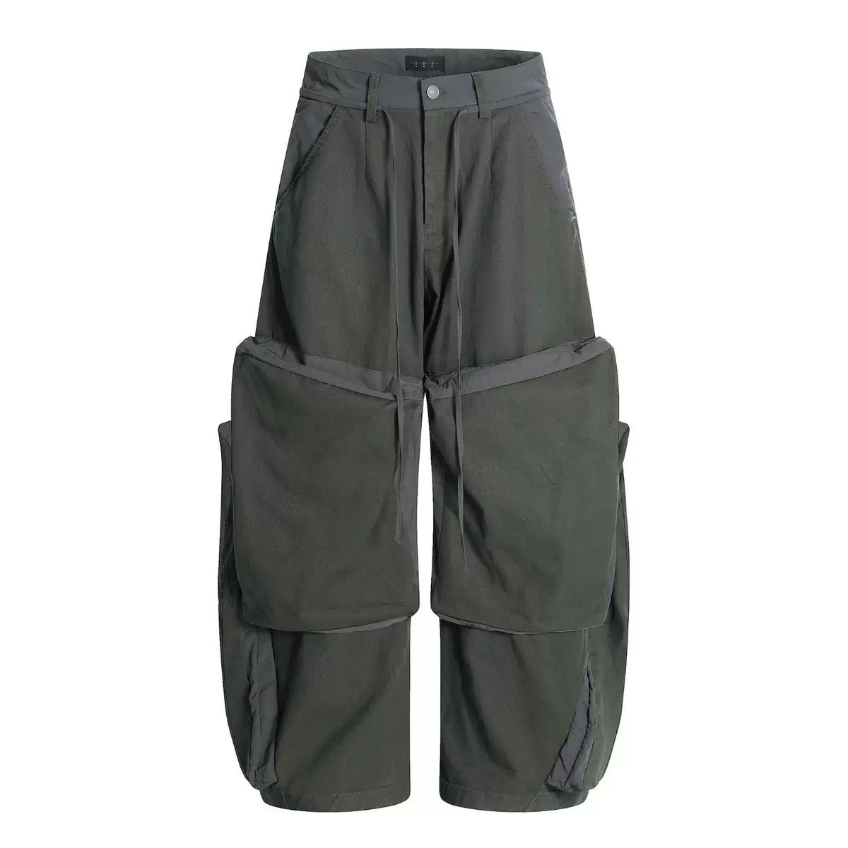 American Vintage Multi-Pocket Wide-Leg Cargo Pants