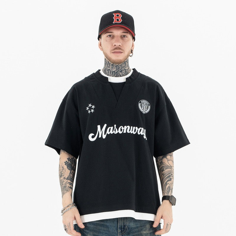 Omirad Masonway Football Tee