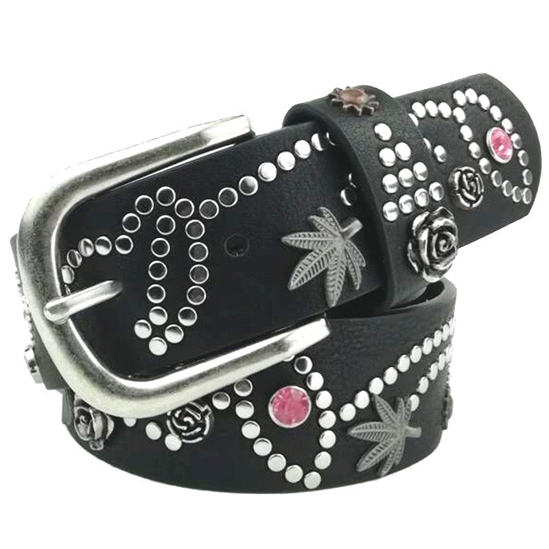 Vintage Fashion Metal Studded Belt