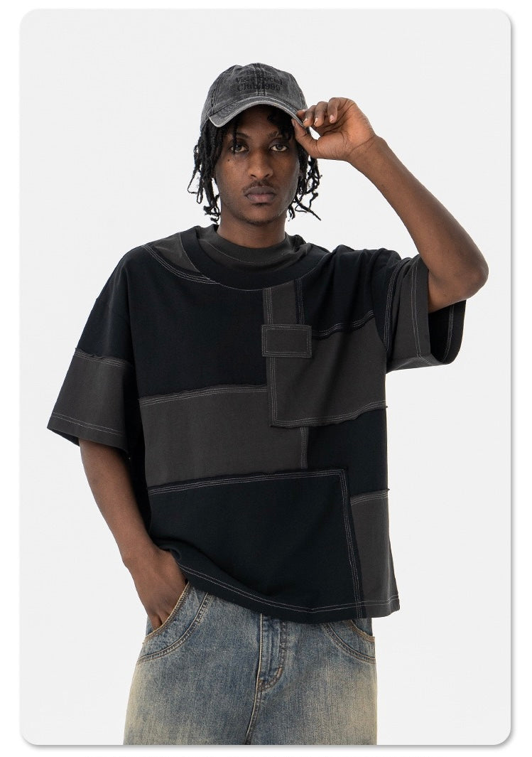 Omirad Patchwork Panel Tee