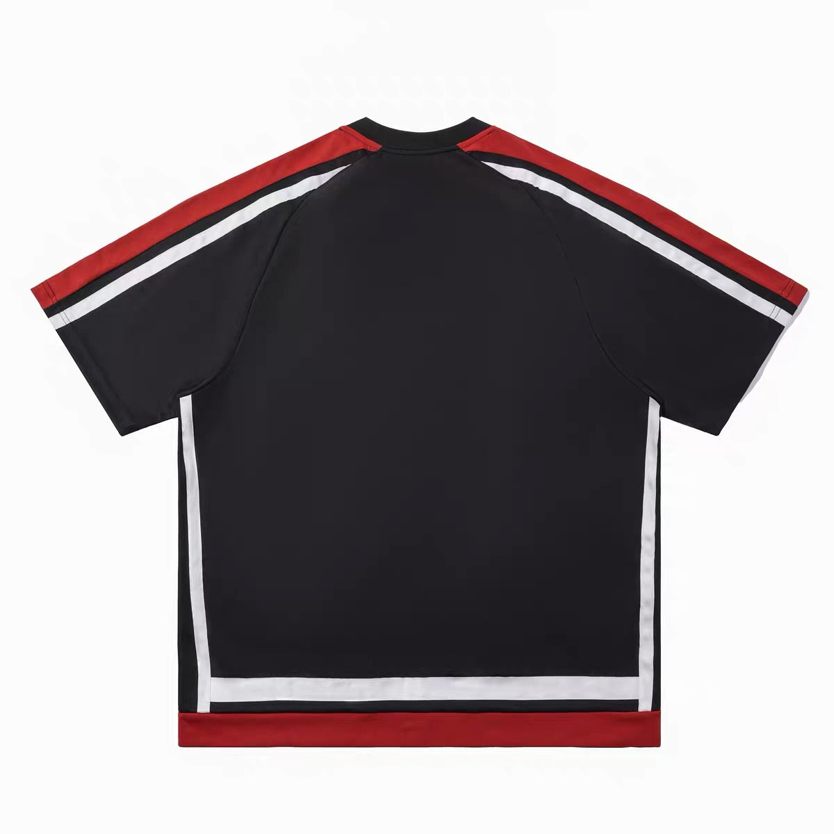 Street Style Vintage V-Neck Casual Tee