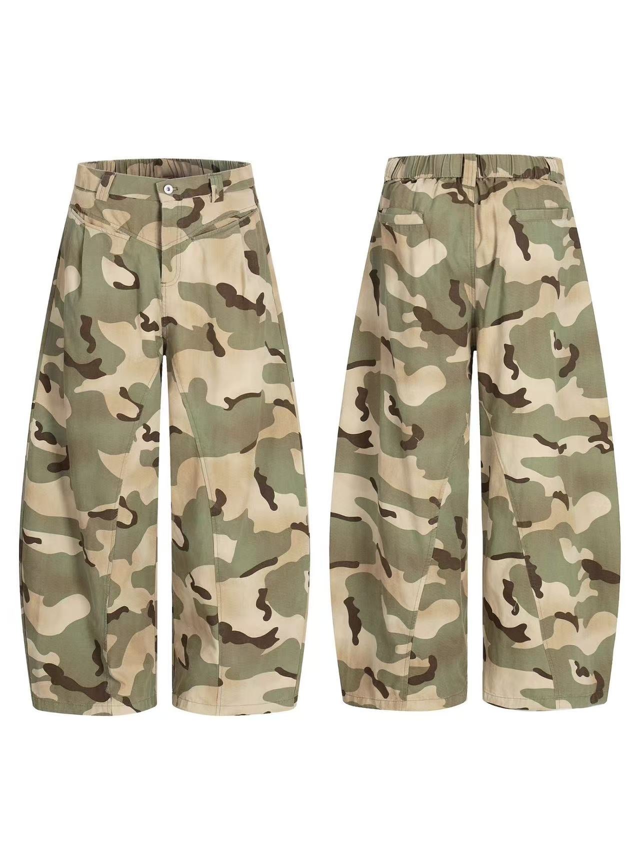 American Vintage Oversized Workwear Curved Knife Pants