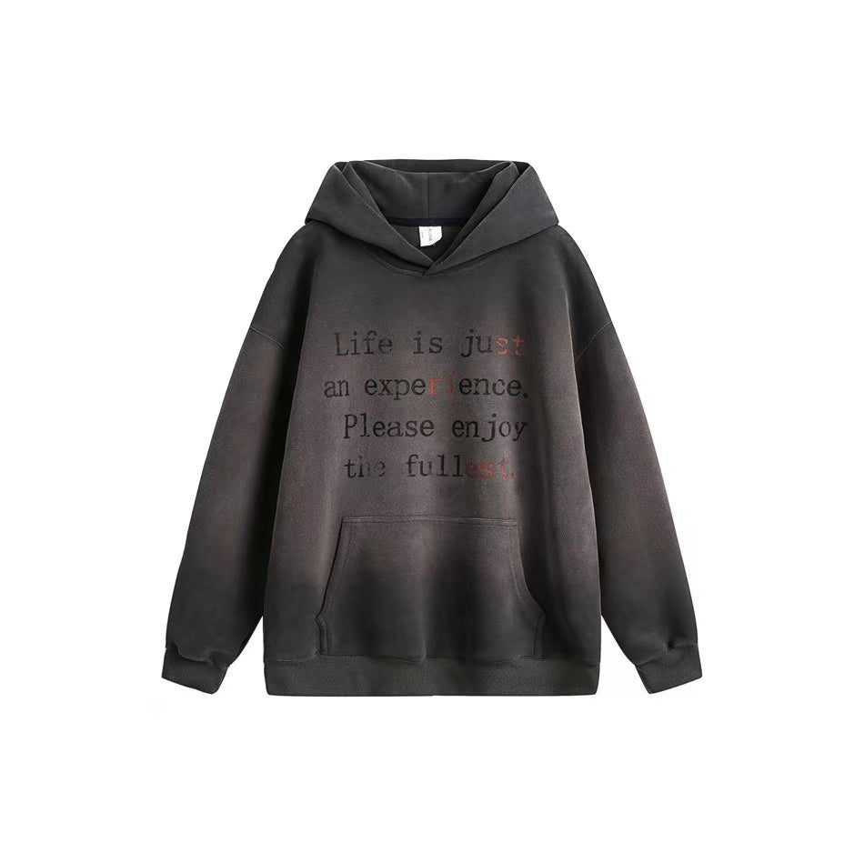 American Vintage Campus Style Casual Hoodie