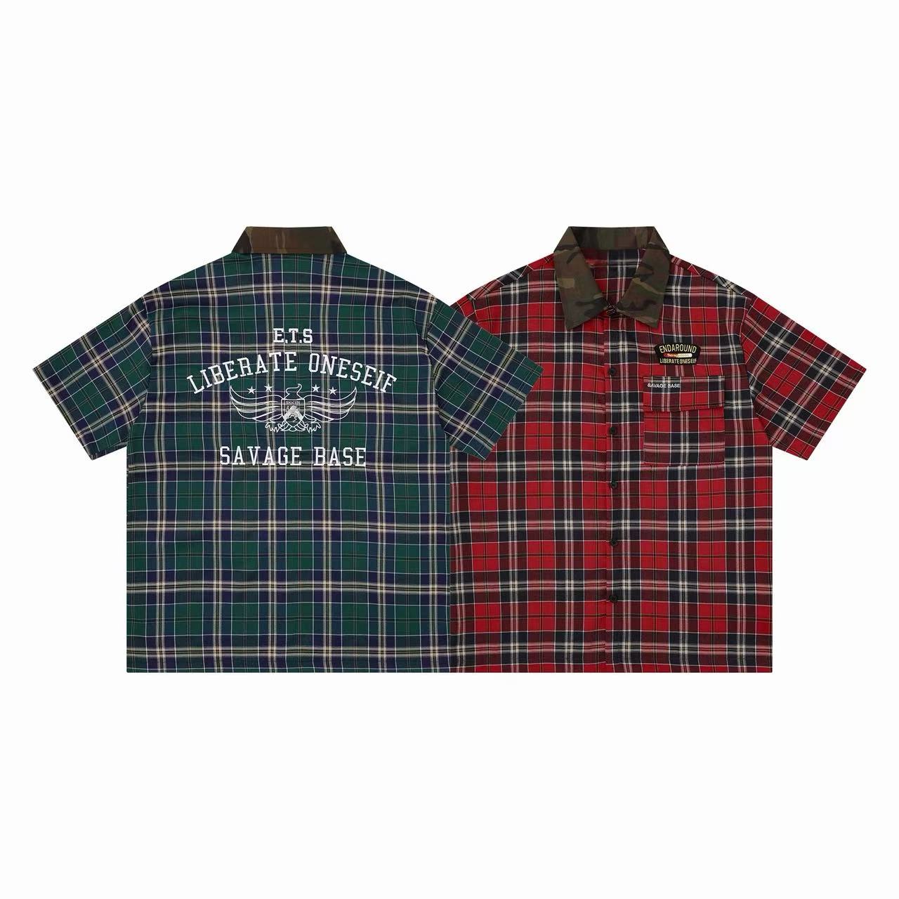 Omirad “Savage Base” Plaid Shirt