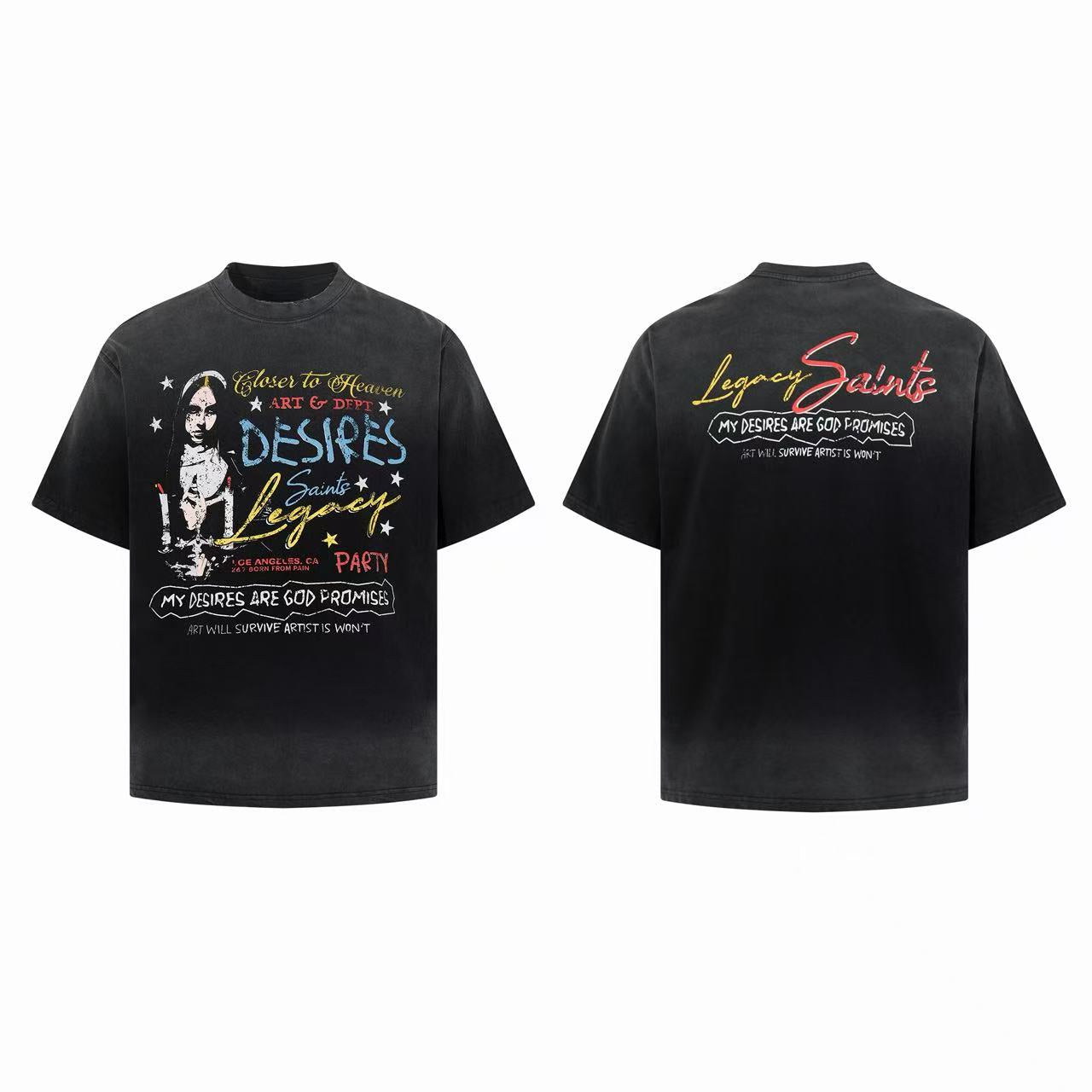 Omirad “Legacy Saints” Graphic Tee