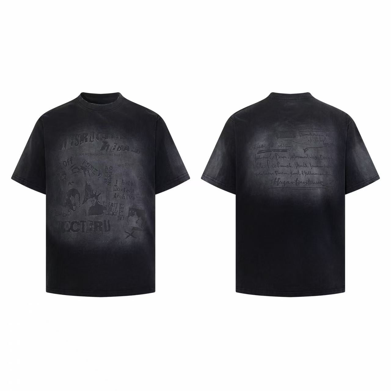 Omirad “Nocturnal Archive” Washed Tee