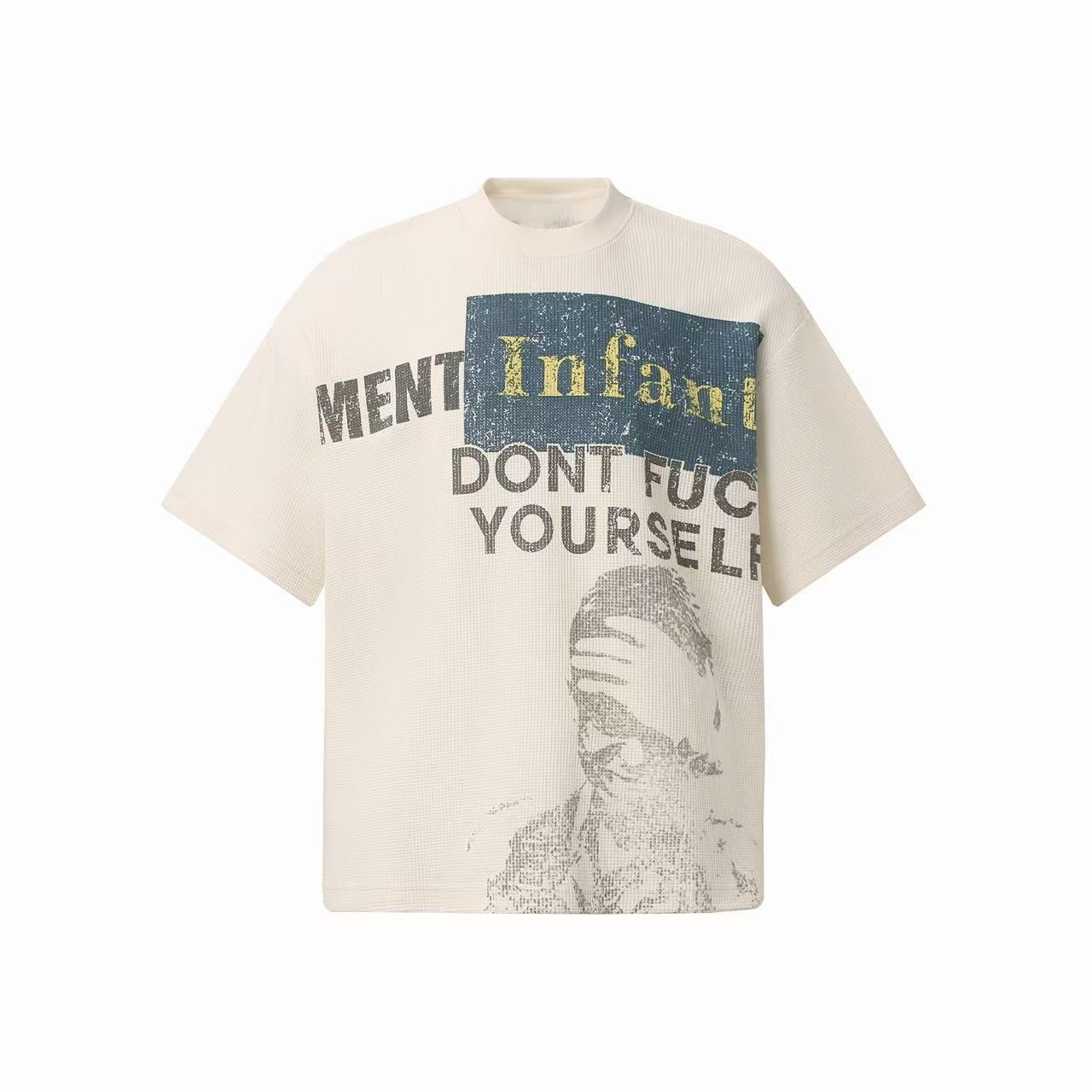 Omirad “Copycat Statement Waffle Tee”