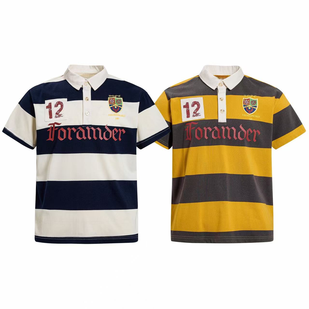Omirad “Heritage Stripe Rugby Polo”