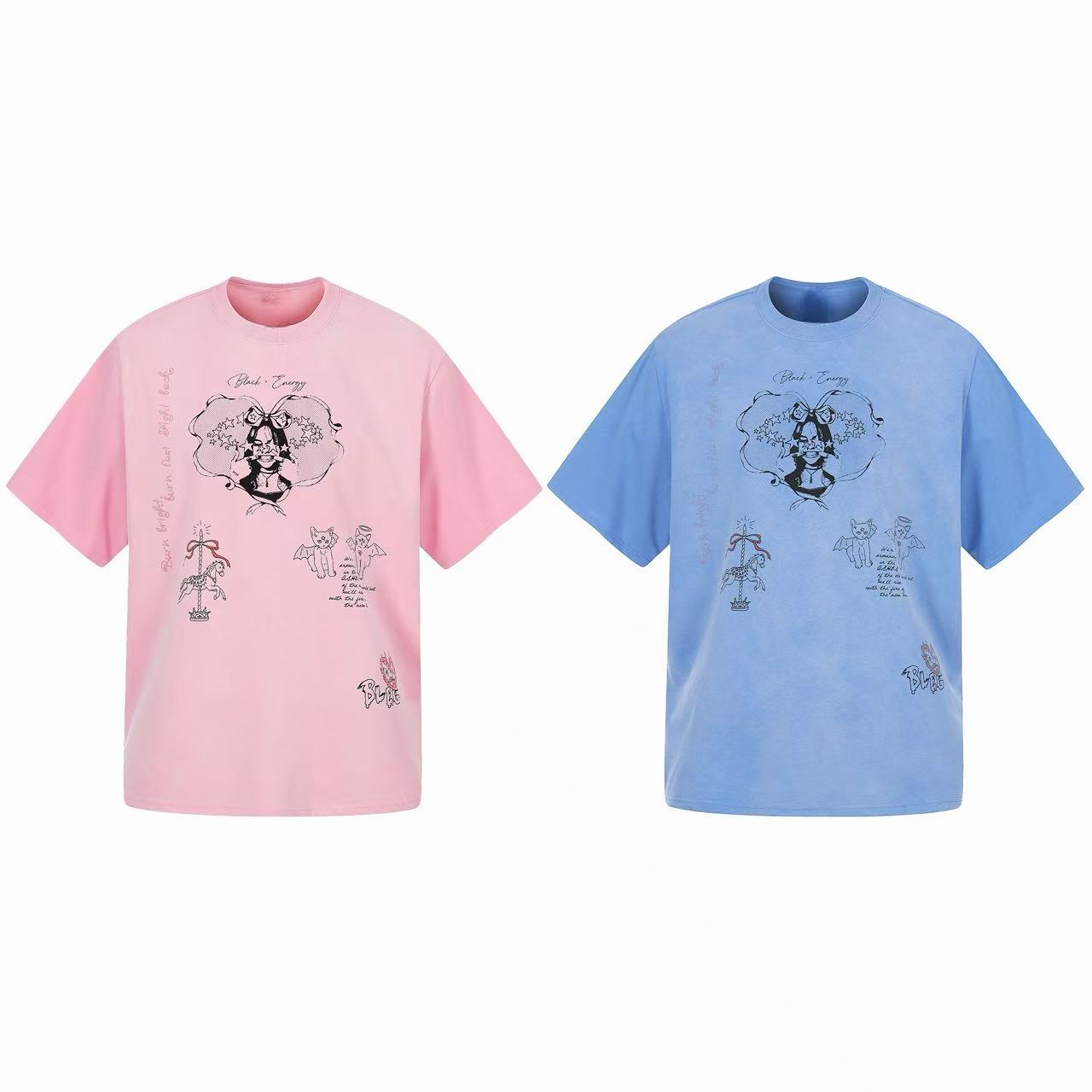 Omirad “Cute Sketch Graphic Tee”