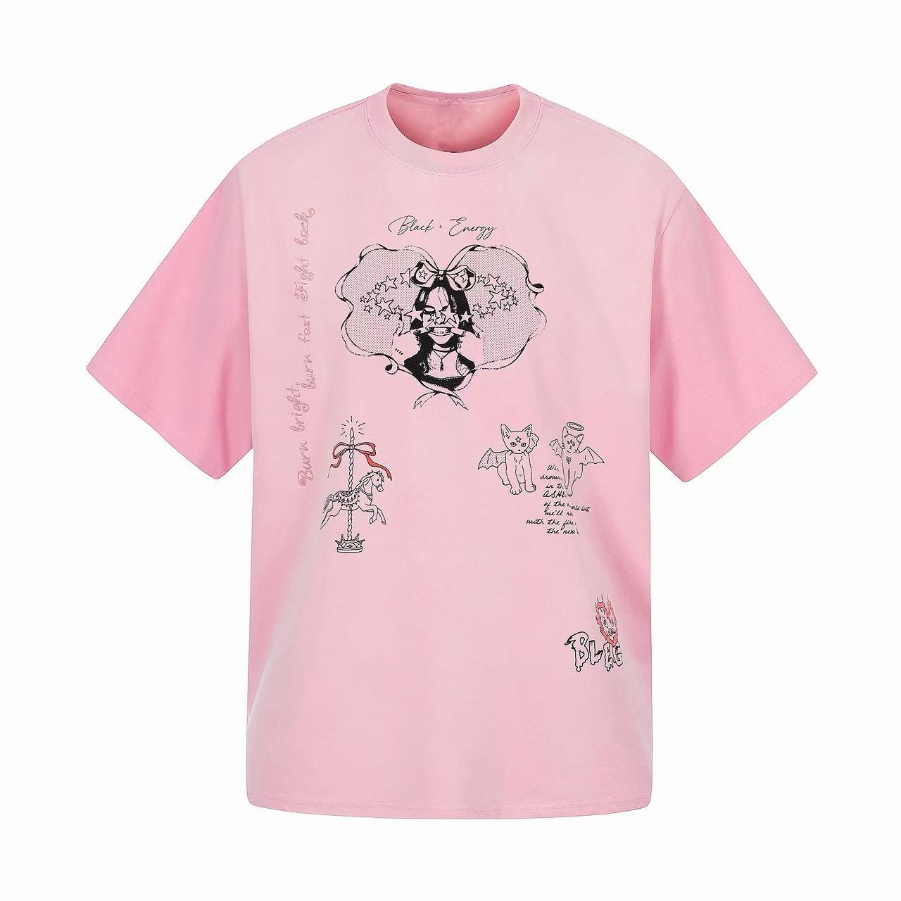 Omirad “Cute Sketch Graphic Tee”