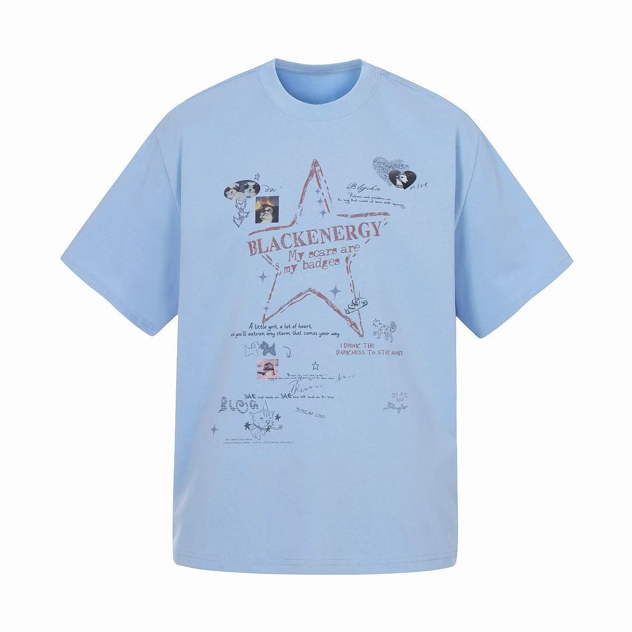 Omirad “Star Script Graphic Tee”
