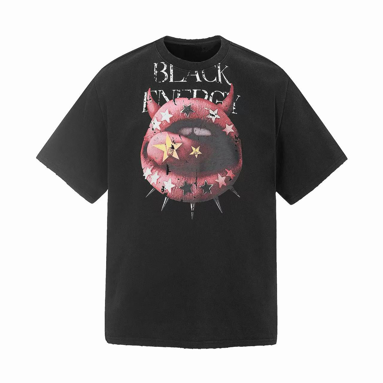 Omirad “Devil Lip Graphic Tee”