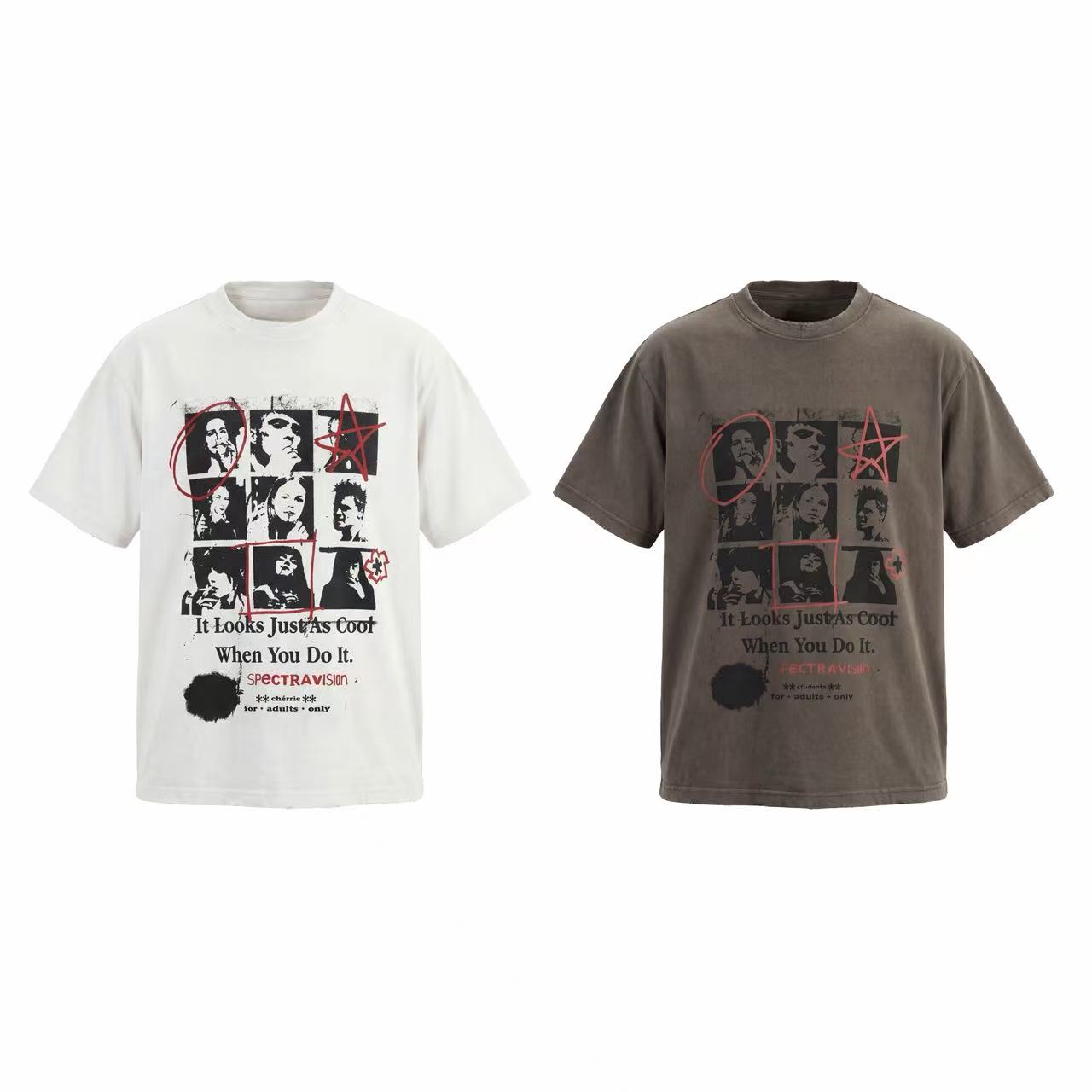 Omirad “Vintage Collage Graphic Tee”