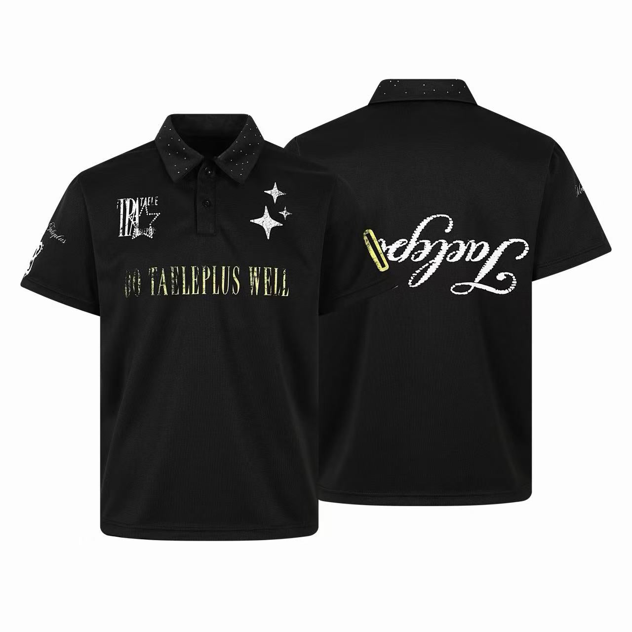 Omirad “Luxury Script Stud Polo”