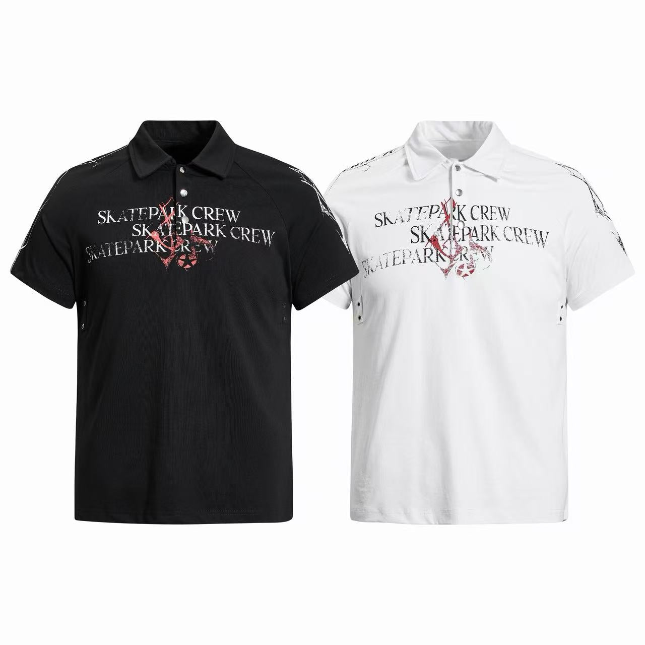 Omirad “Skatepark Crew Distressed Polo”