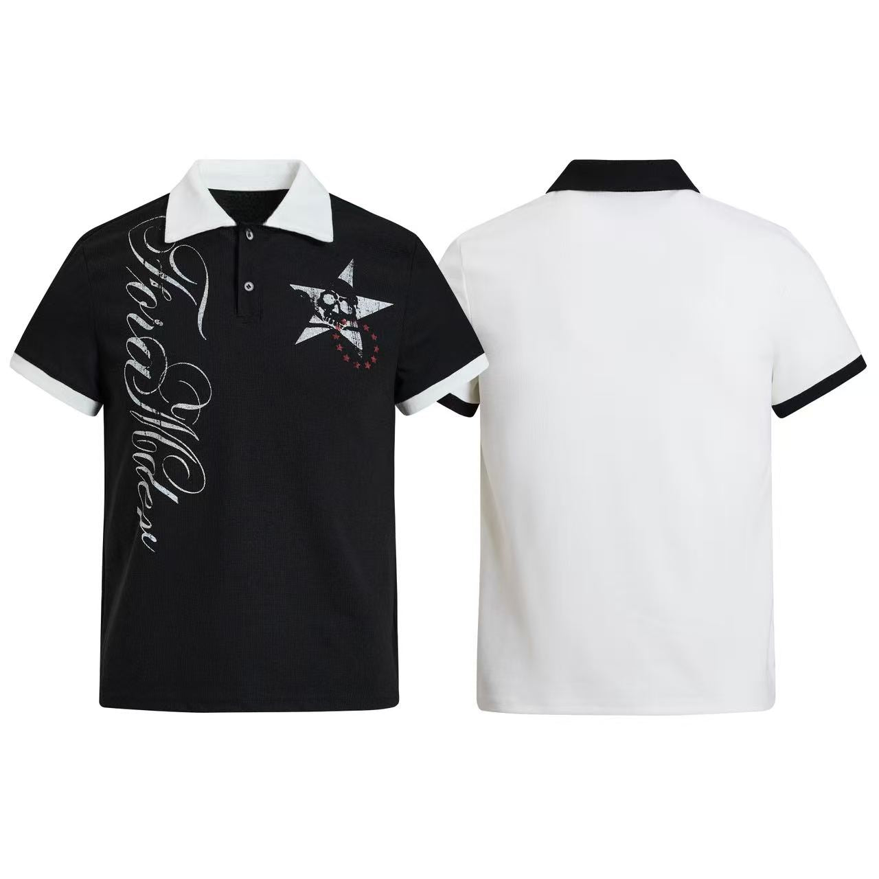 Omirad Gothic Star Polo Shirt