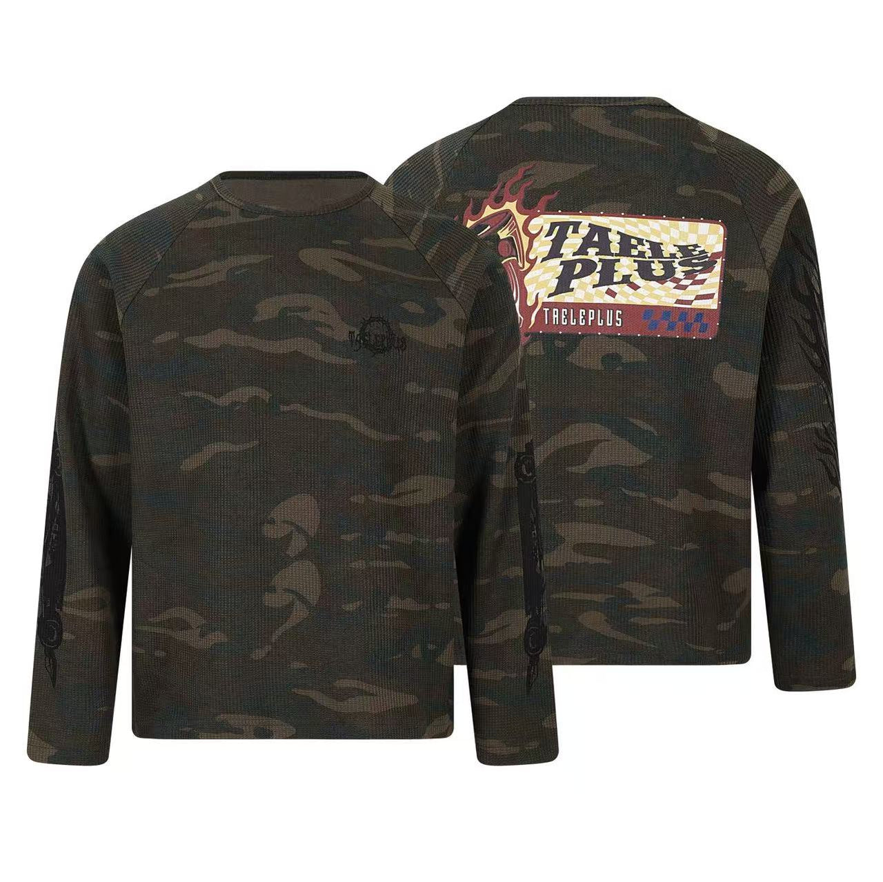 Omirad Camo Waffle Long Sleeve Tee