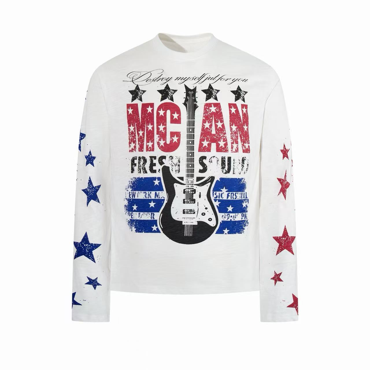 Omirad Vintage Guitar Graphic Long Sleeve