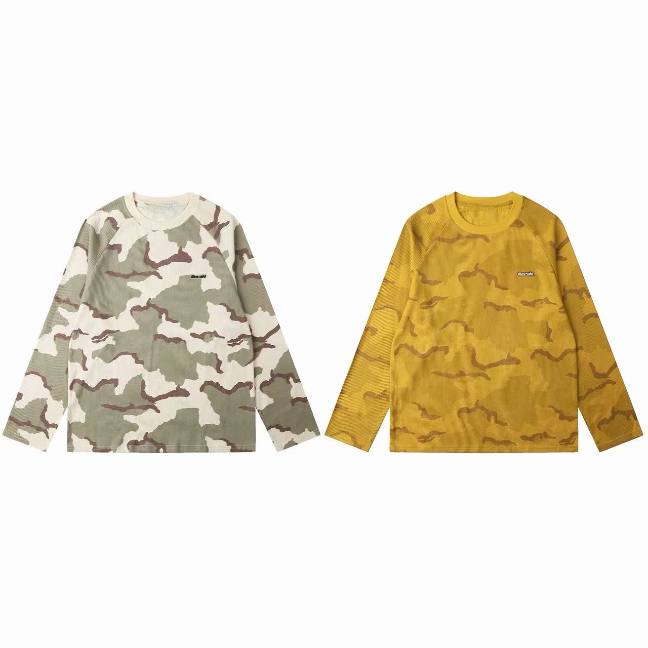 Omirad Camo Waffle Long Sleeve Tee