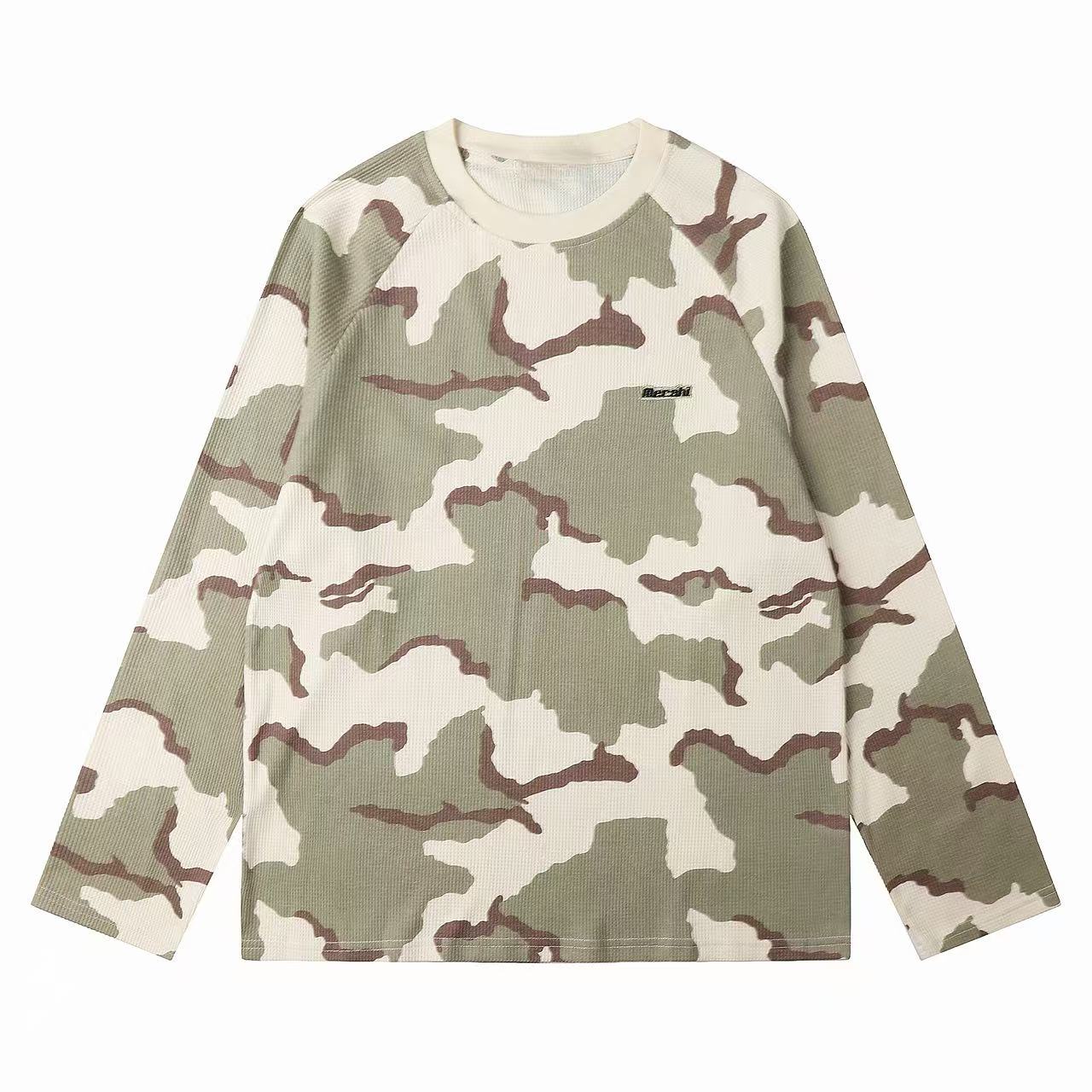 Omirad Camo Waffle Long Sleeve Tee