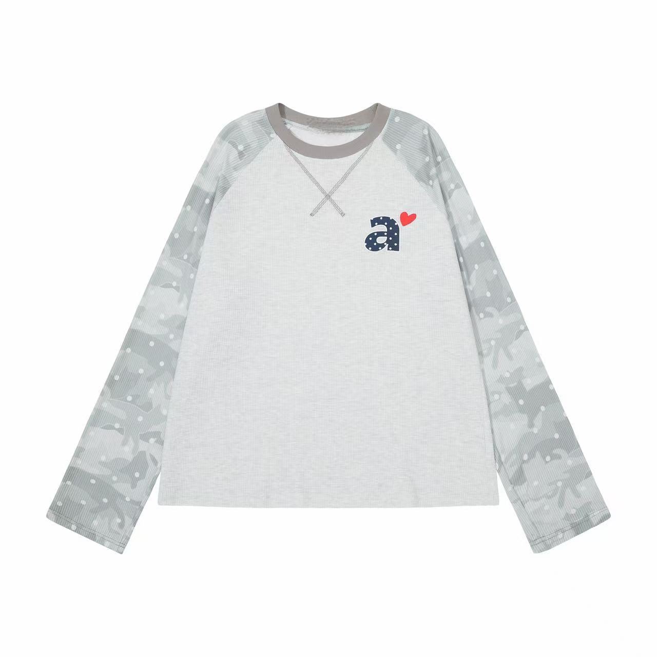 Omirad Camo Dot Raglan Long Sleeve Tee