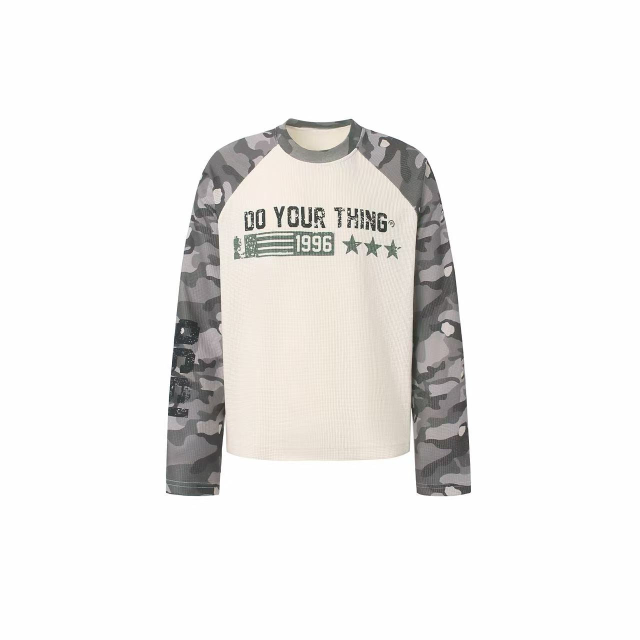 Omirad Camo Sleeve 1996 Graphic Long Sleeve Tee