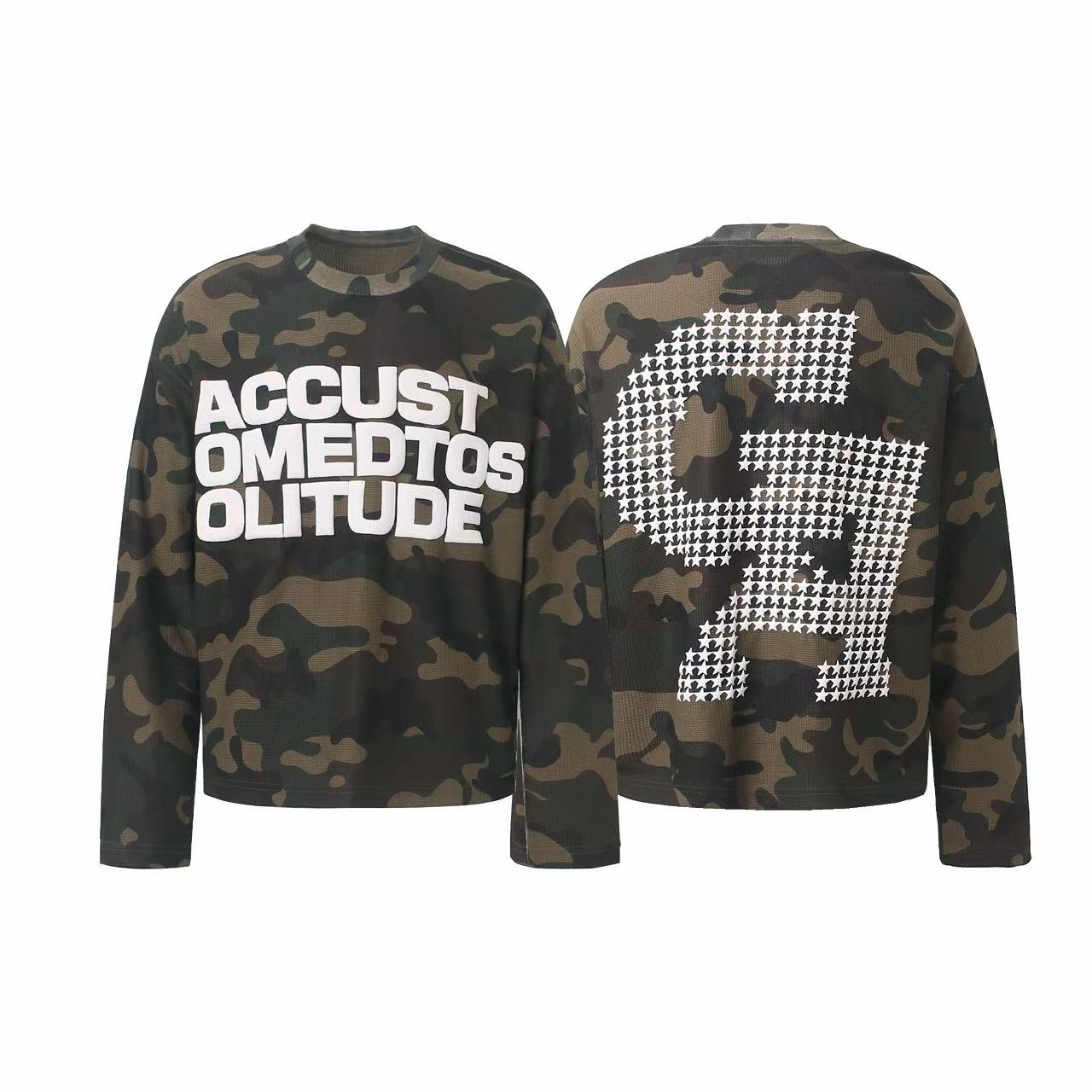 Omirad Camo Graphic Long Sleeve Tee