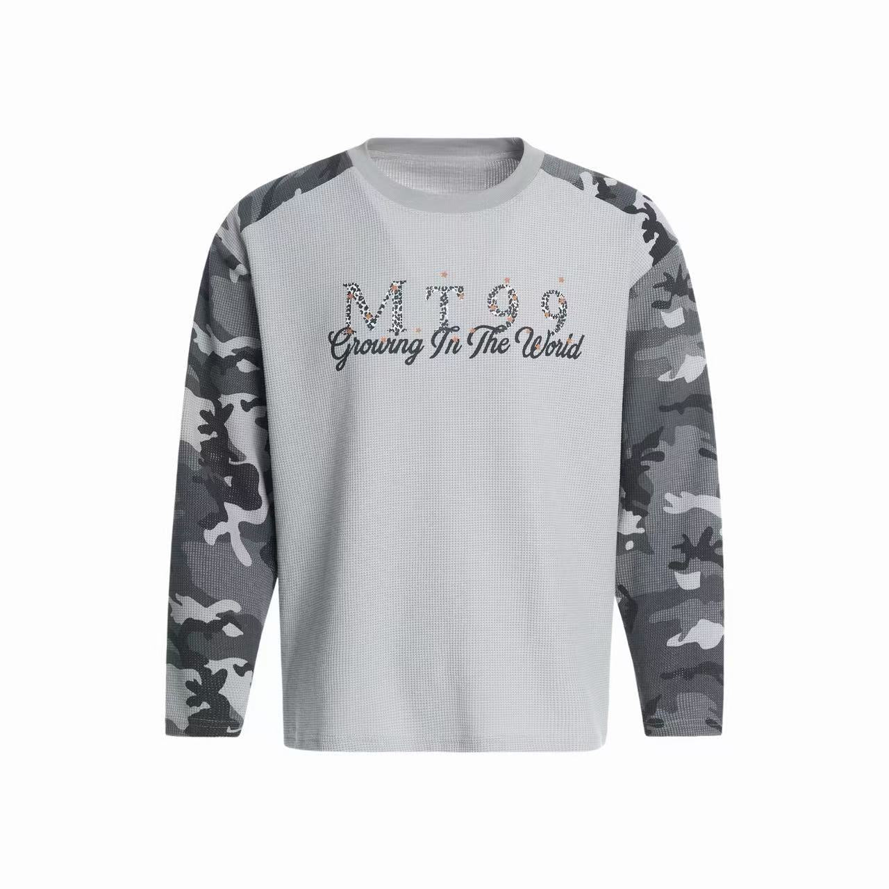 Omirad Camo Sleeve Graphic Long Sleeve Tee