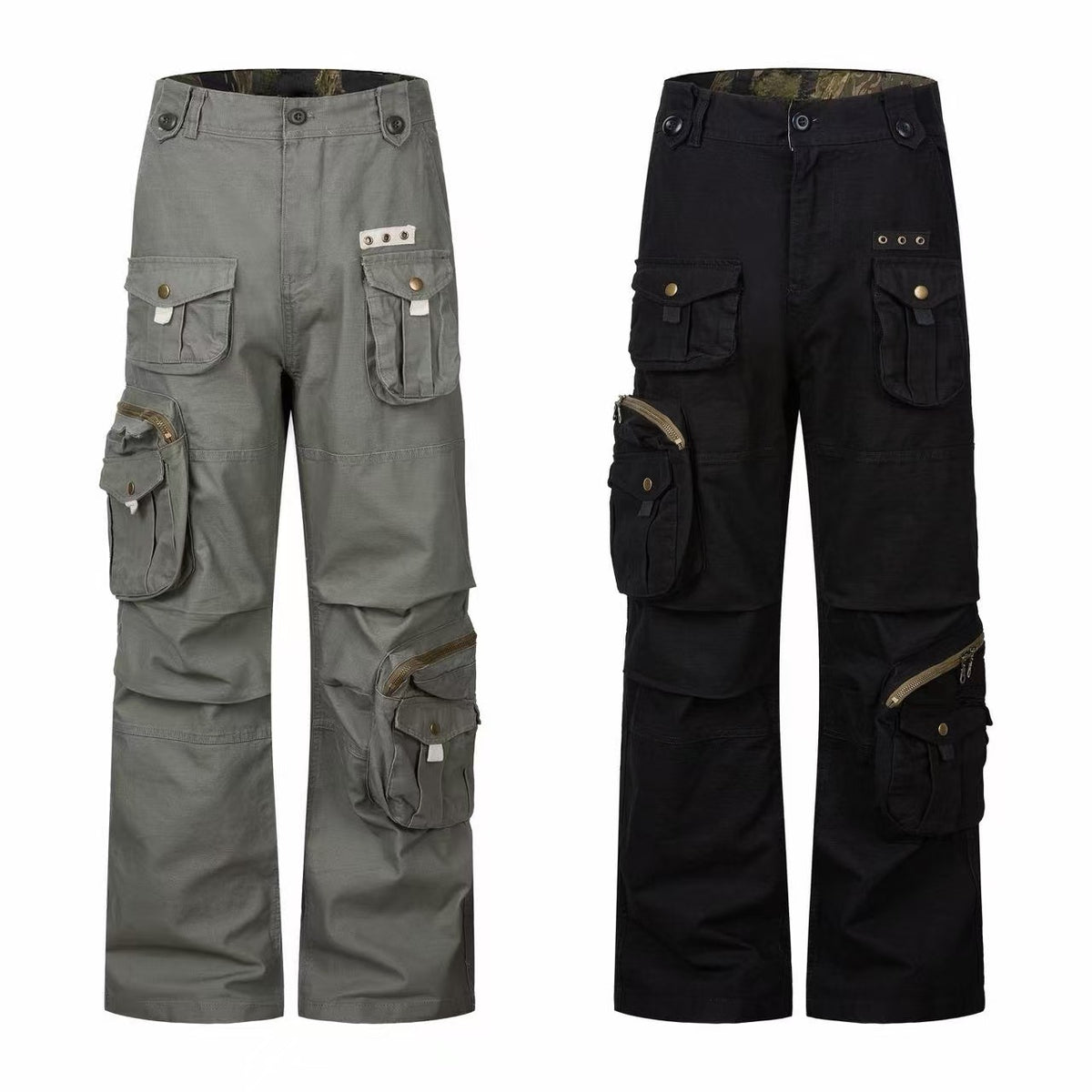 Omirad Multi-Pocket Utility Cargo Pants