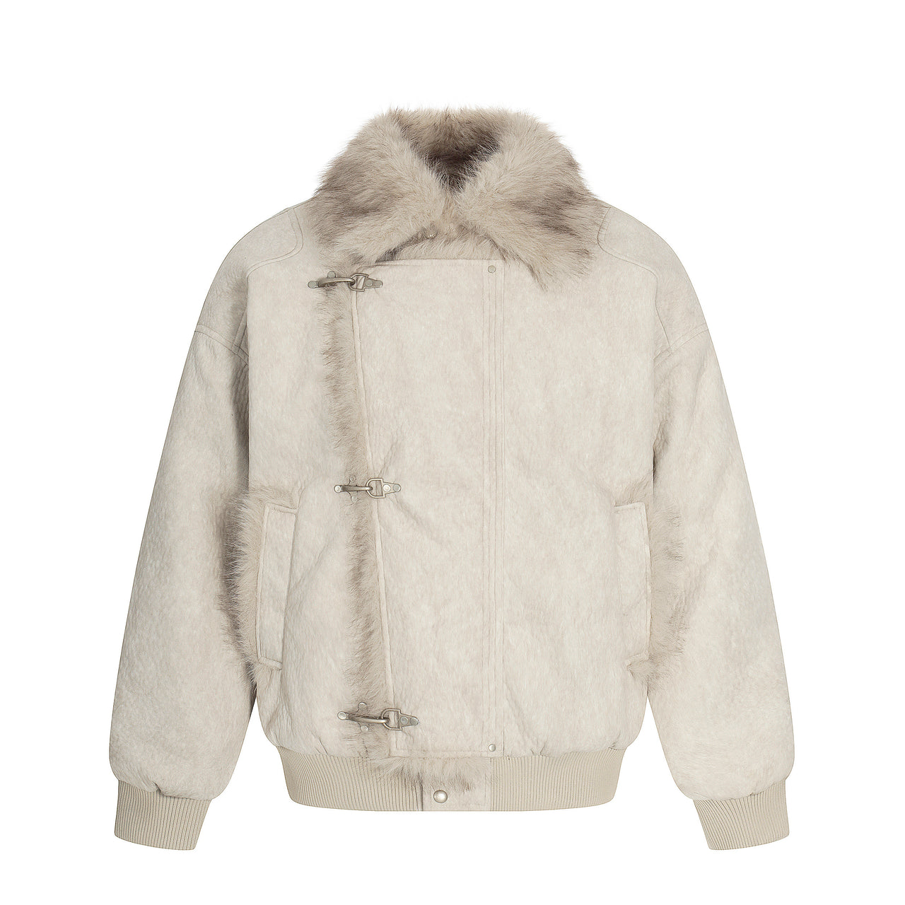 Omirad Fur-Trim Toggle Jacket