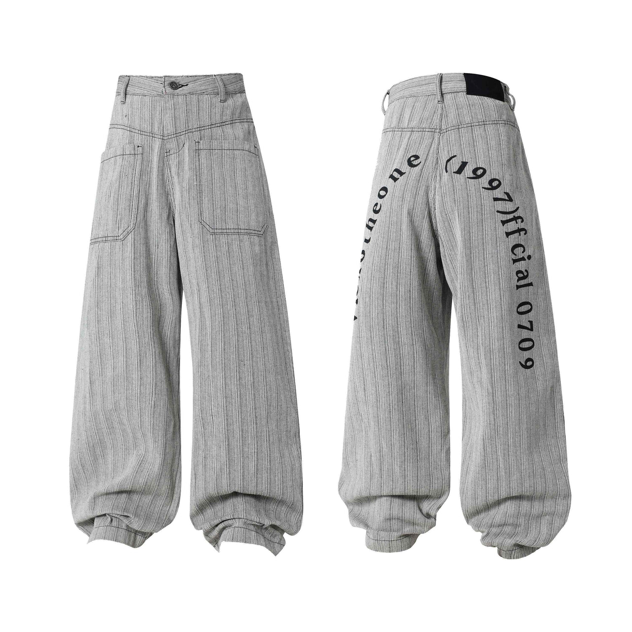Omirad “Textline Utility Balloon Pants”