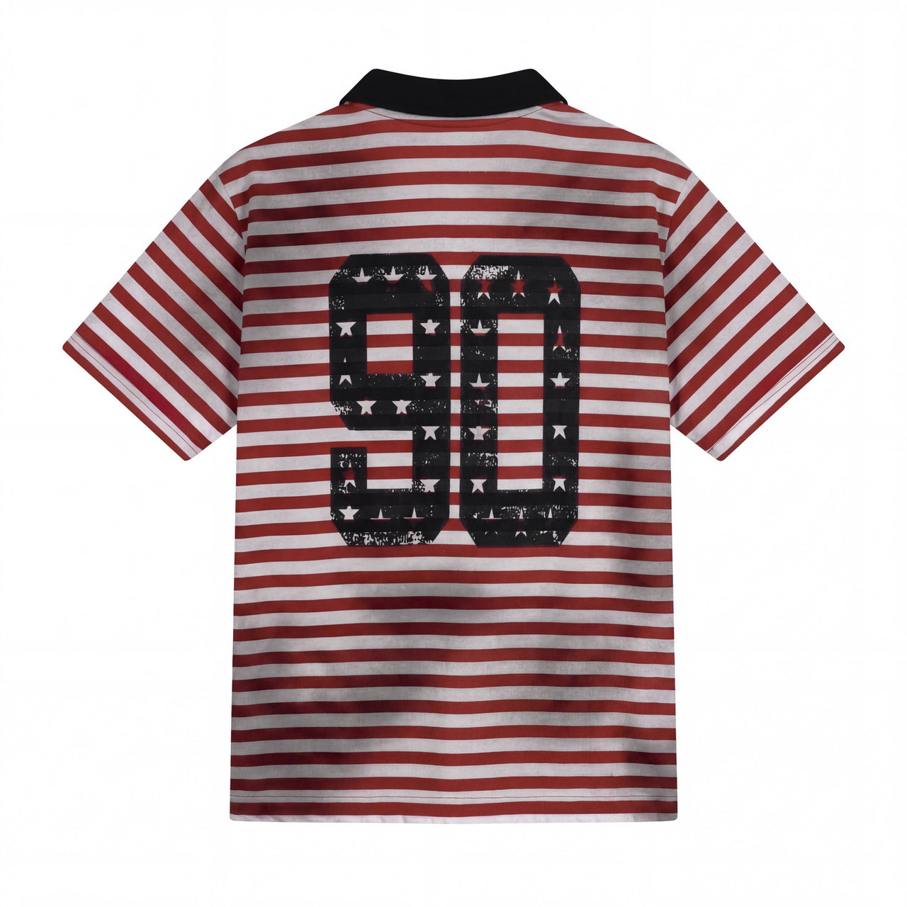 Omirad “Stripe Crest Polo Tee”