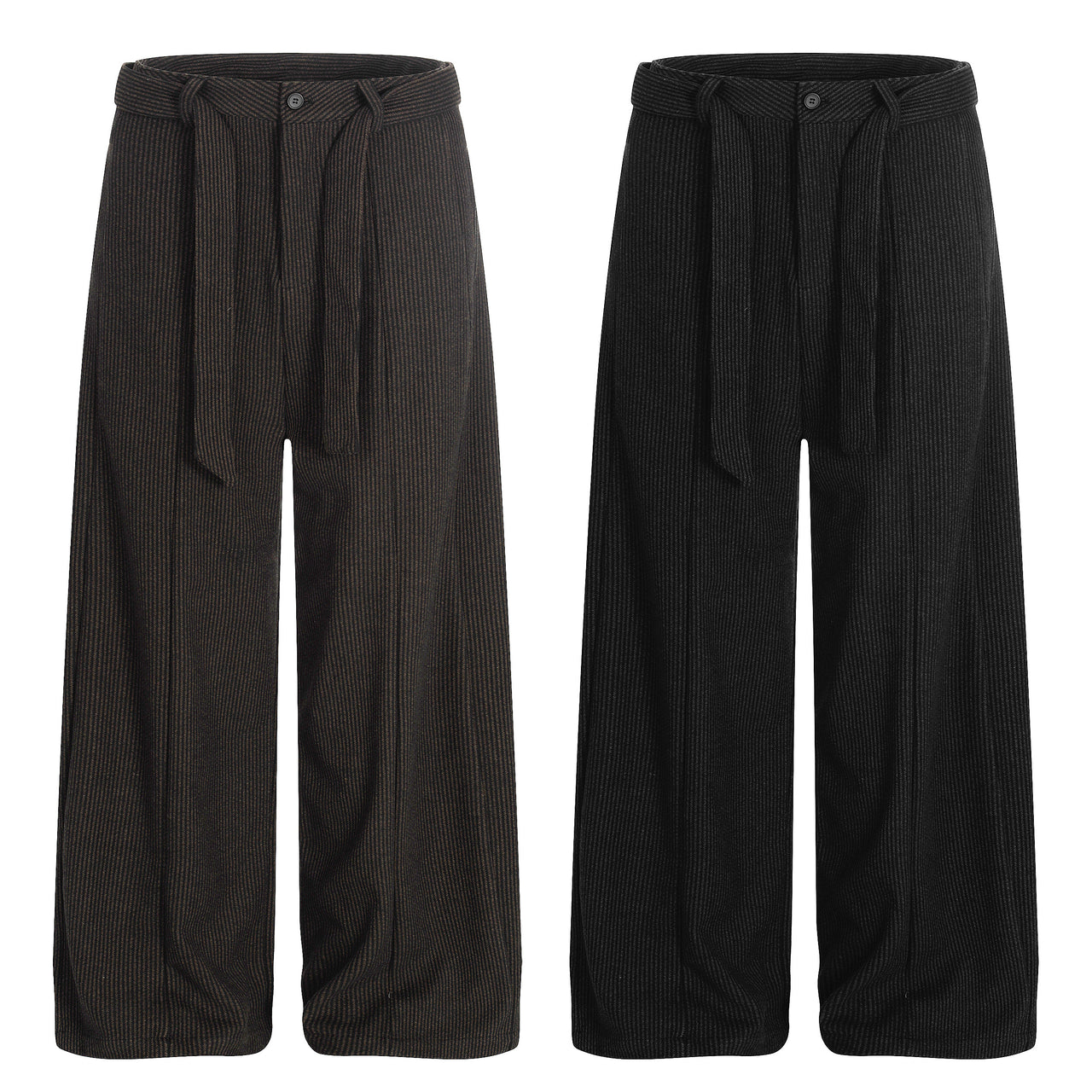 American Vintage Striped Loose Casual Pants