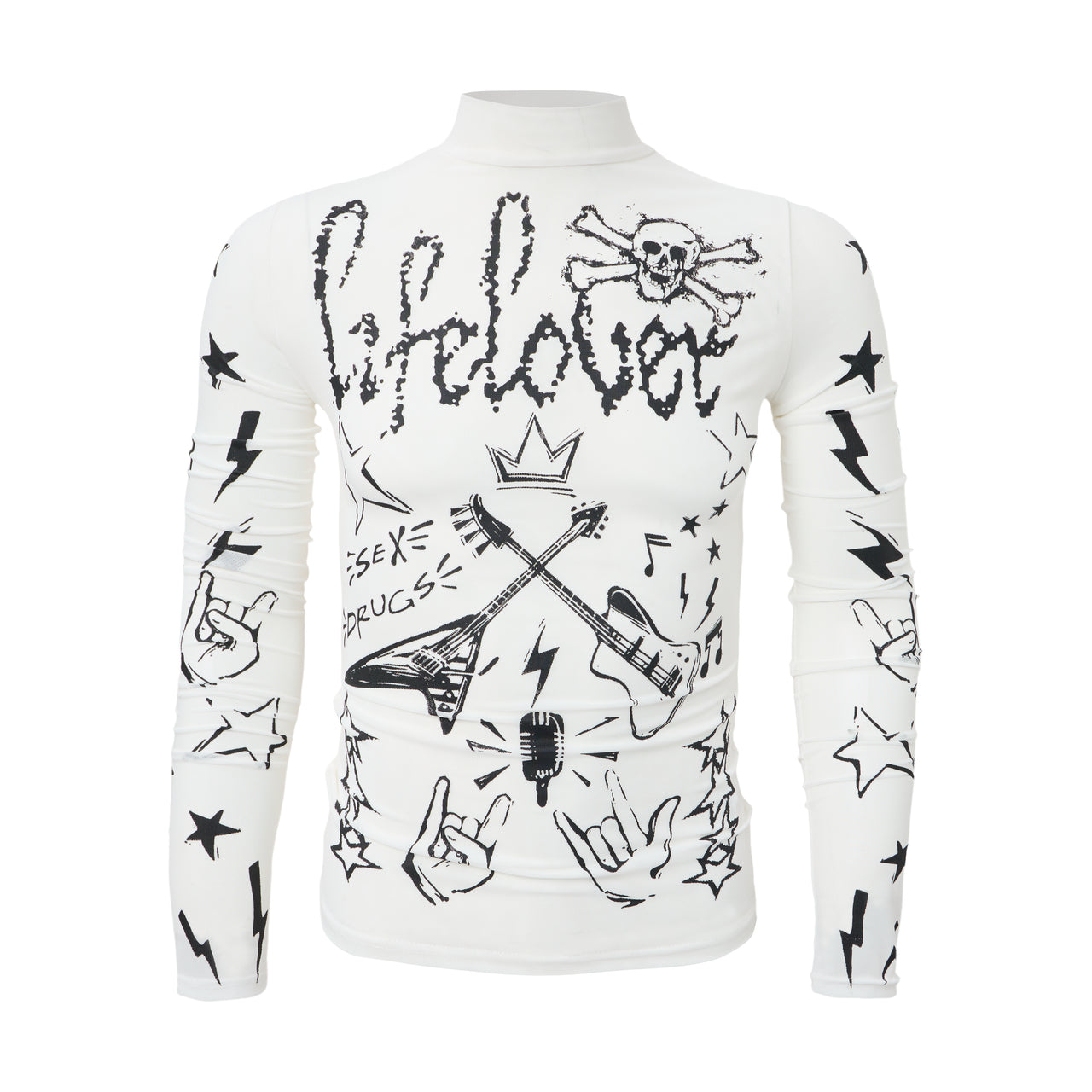 Omirad Graphic Long Sleeve Top