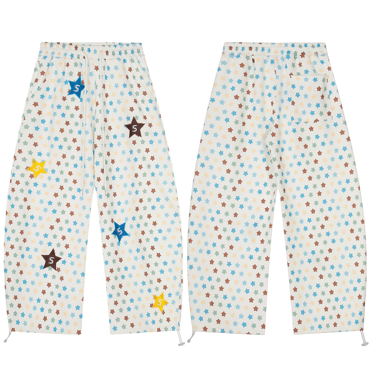 Omirad Multi-Star Wide-Leg Pants