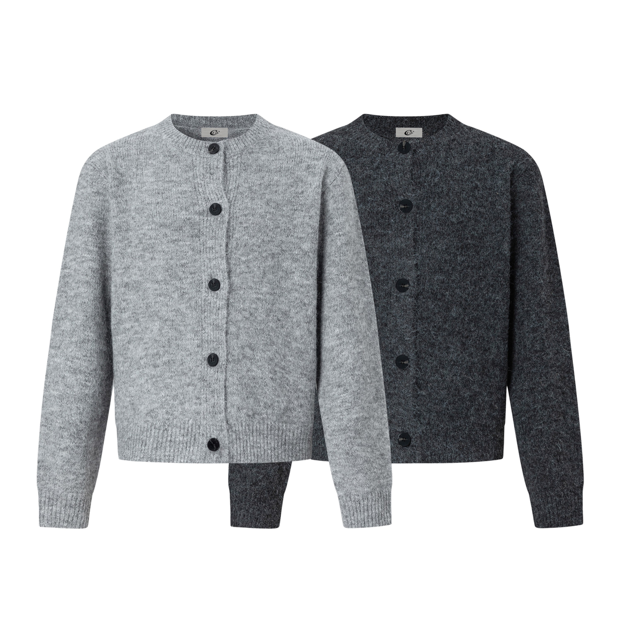 Omirad Minimal Wool Blend Knit Cardigan