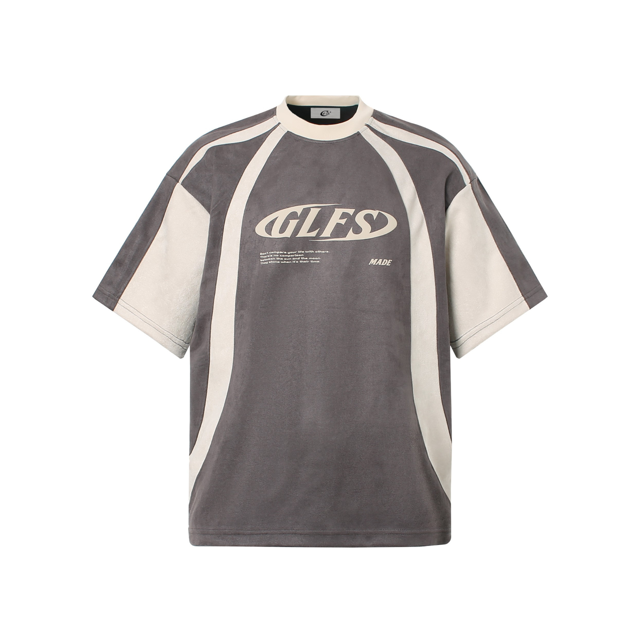 Omirad Suede Colorblock Tee