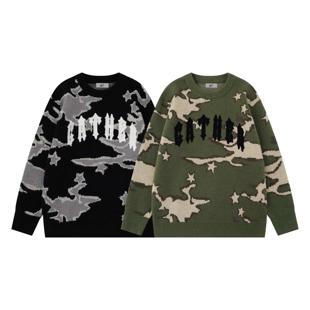 Omirad Camo Knit Sweater
