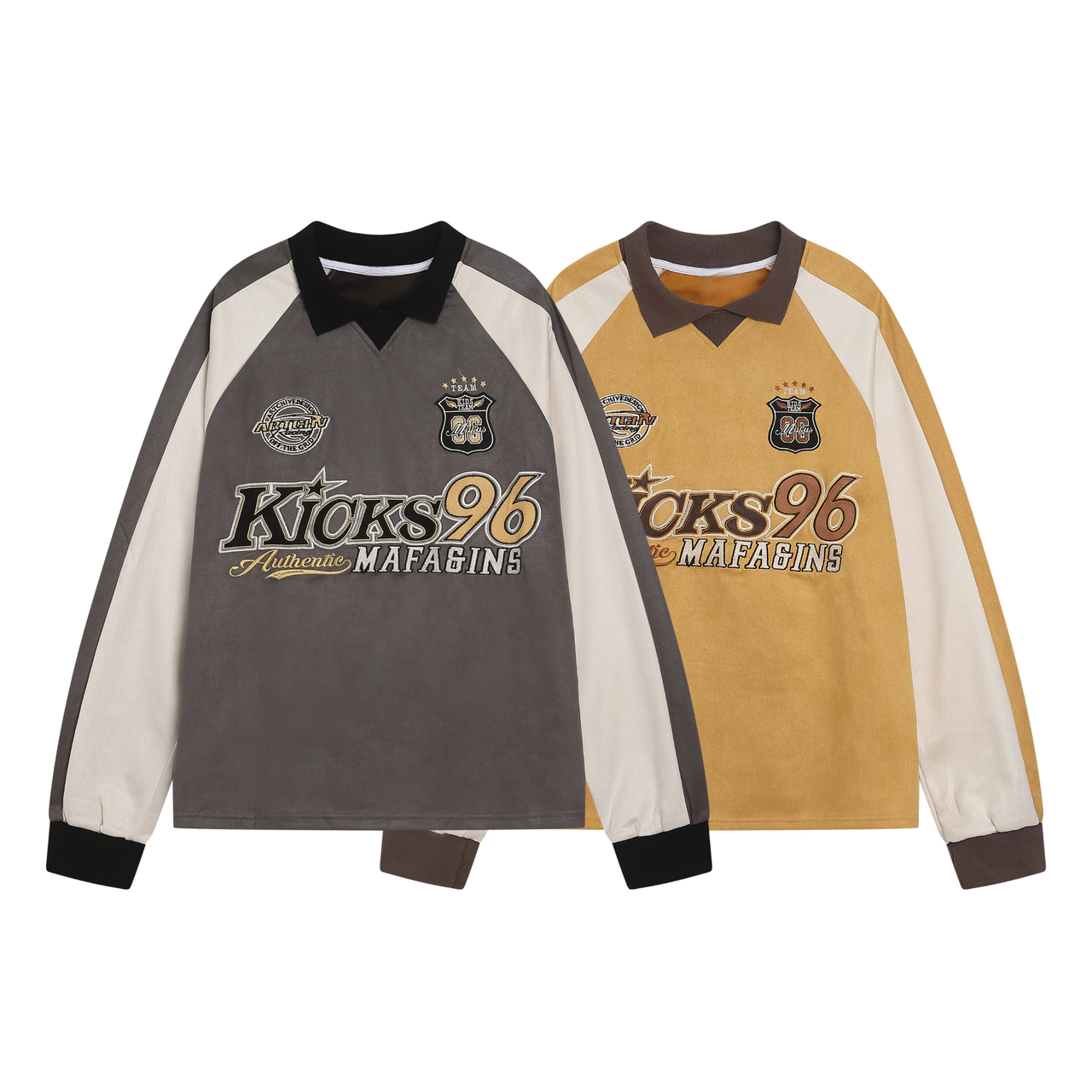 Omirad Varsity Patch Rugby Top