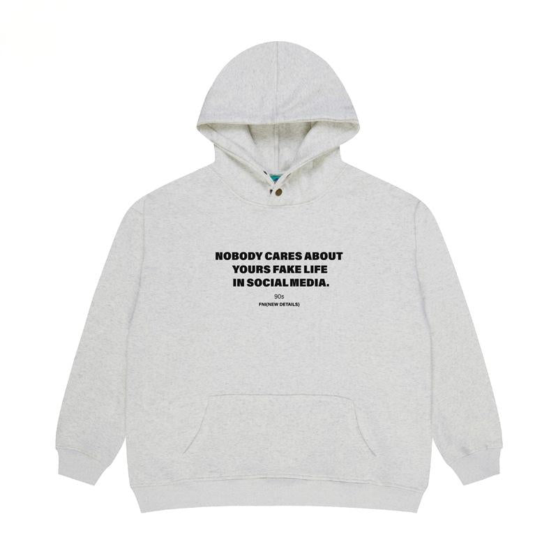 Heavyweight Cotton Fleece-Lined Hoodie