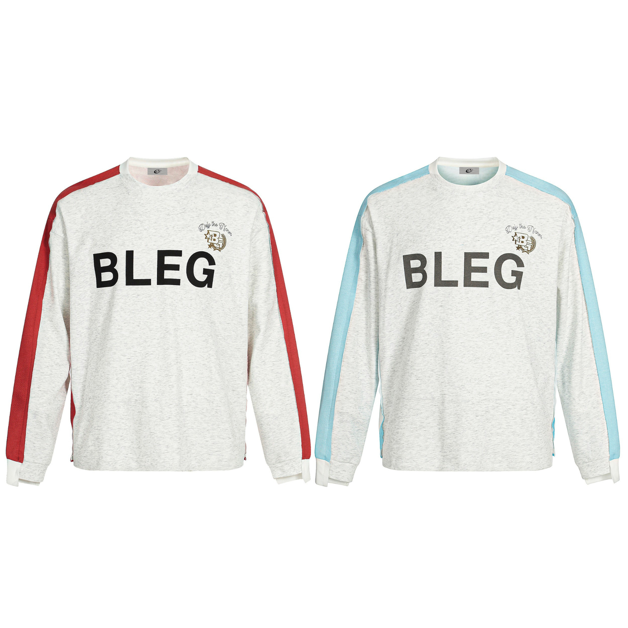 Omirad “BLEG” Color-Block Long Sleeve Tee