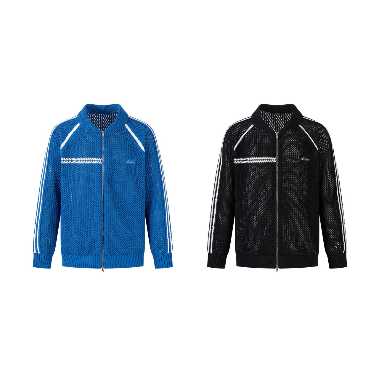 Omirad Mesh Knit Track Jacket