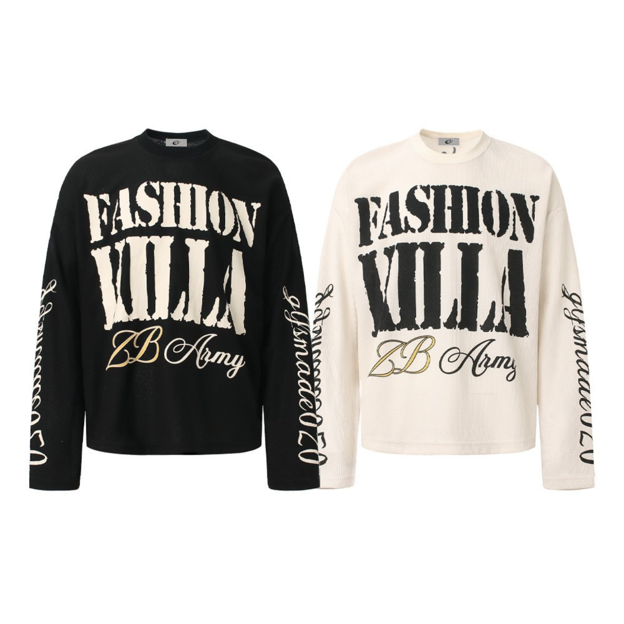 Omirad Fashion Villa Waffle Long Sleeve