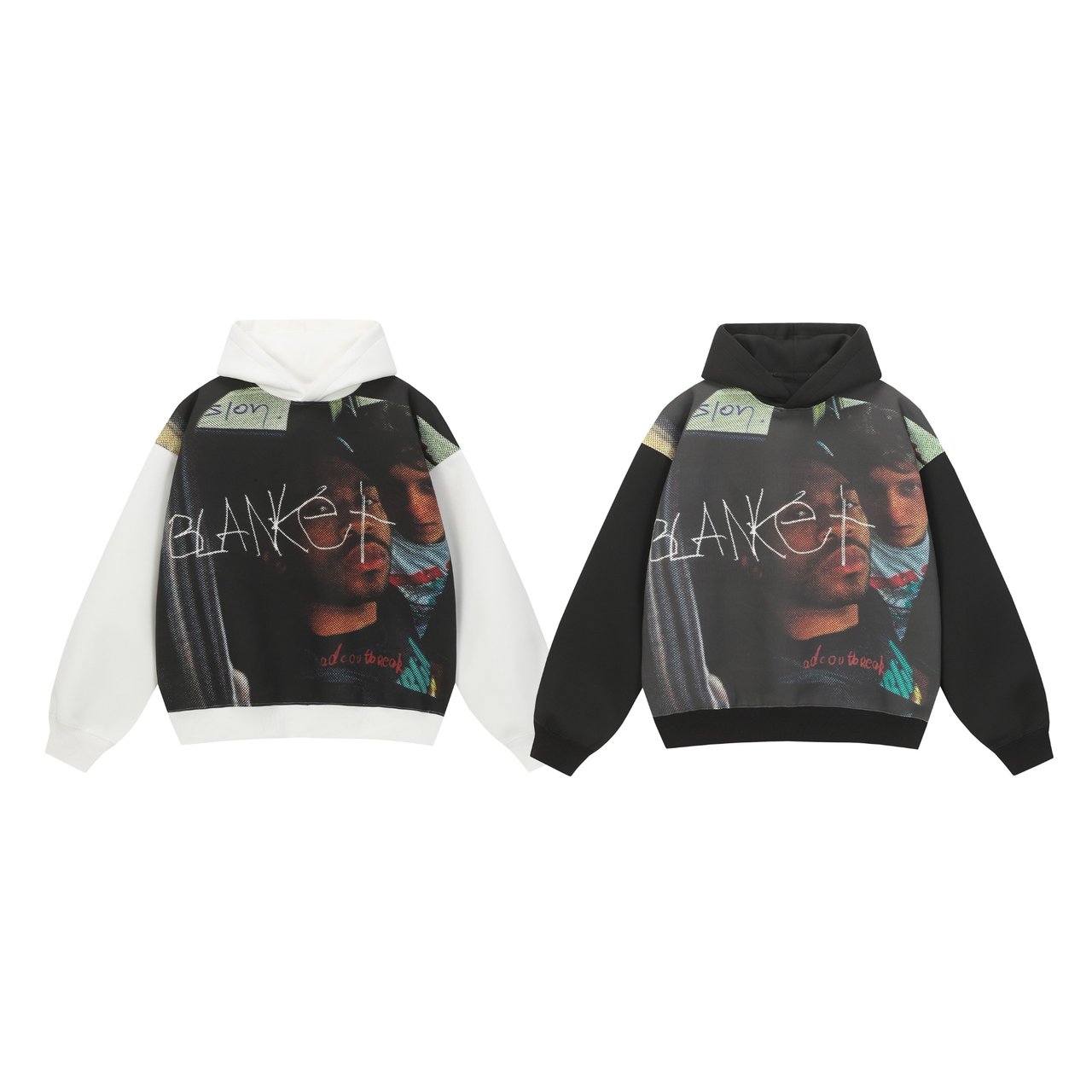 Omirad Graphic Panel Hoodie