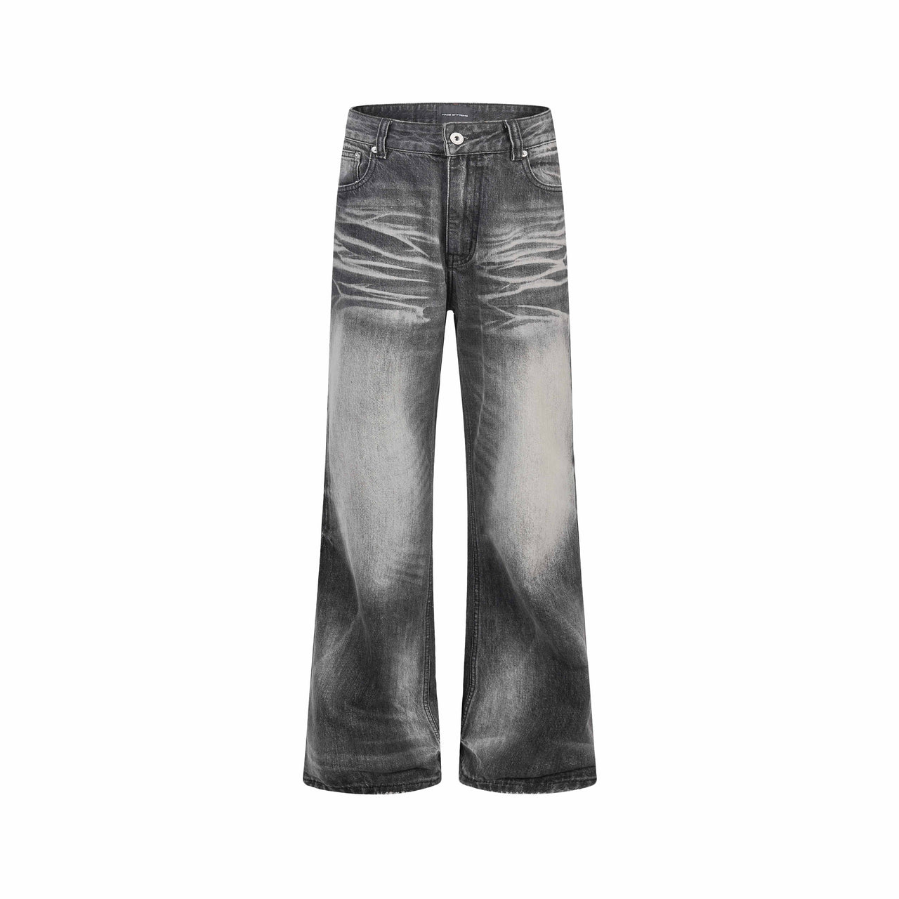 Omirad Vintage Washed Wide-Leg Jeans