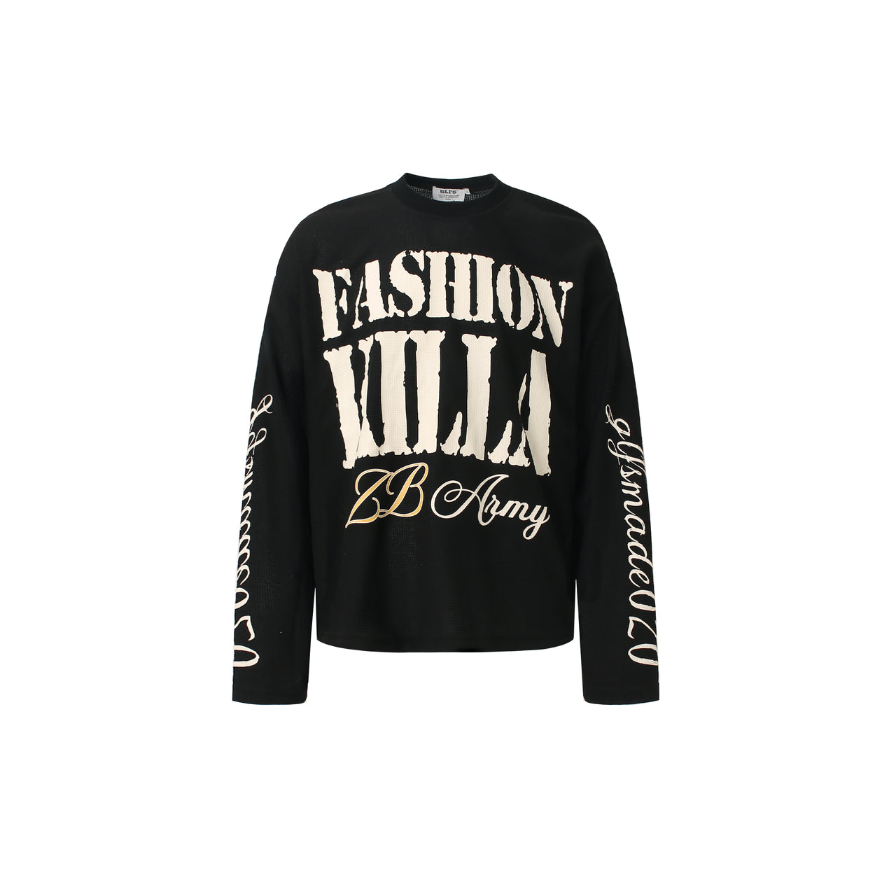 American Streetwear Vintage Letter Print Sweatshirt