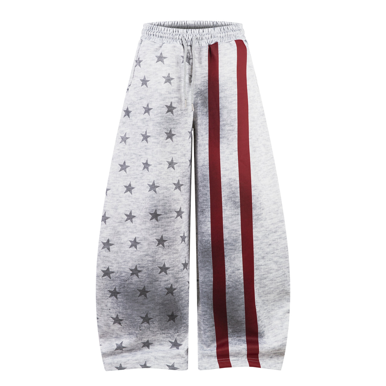 Omirad Star Stripe Wide-Leg Sweatpants