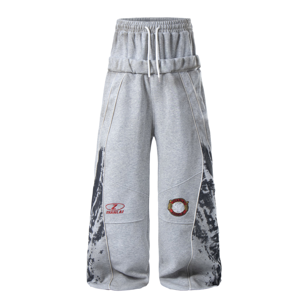 Omirad Tech Panel Wide-Leg Sweatpants