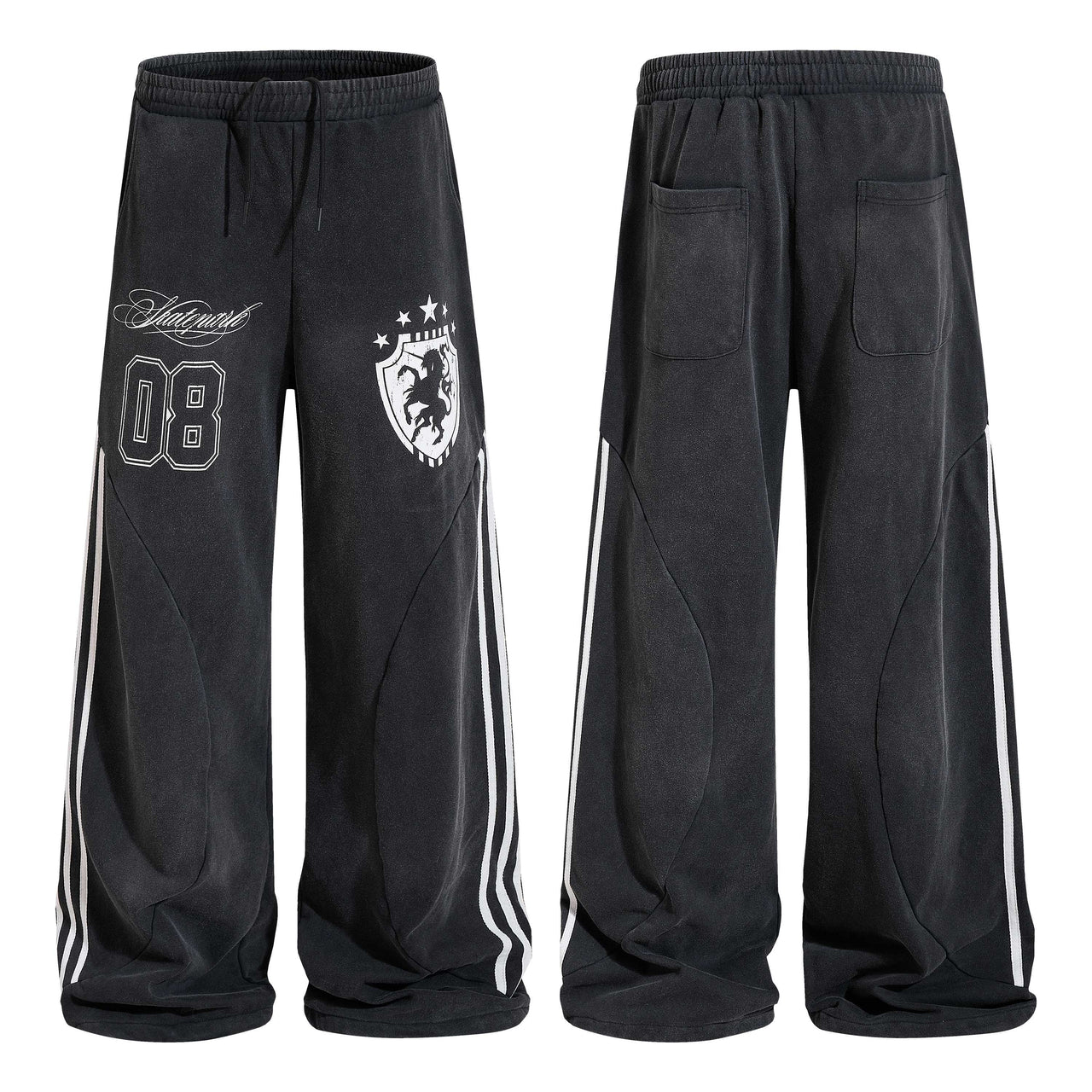 Omirad Wide-Leg Track Sweatpants