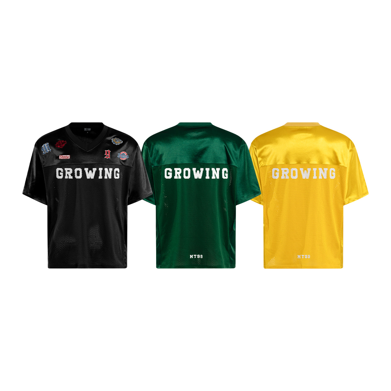 American Vintage Badge Embroidered Sports Tee